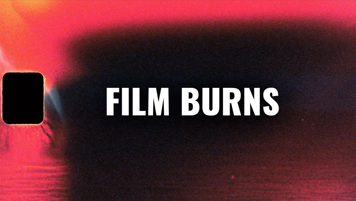 film burn texture